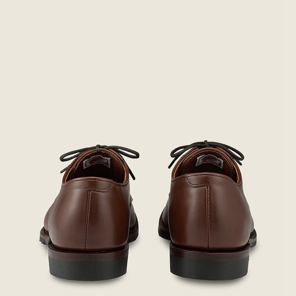 Red Wing Oxford Williston - Featherstone Læder - Mørke Brune - Herre 0429-QWCDZ